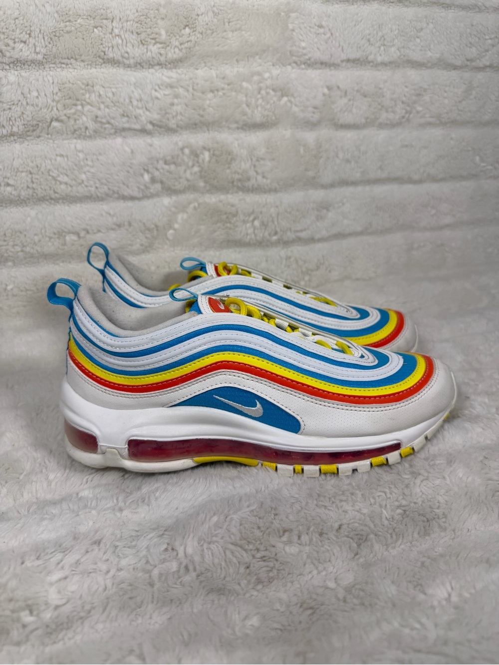 Nike Air Max 97 Summer Pack Multicolor Shoes GS Size 5Y Womens 6.5 US CK0052-400 - Picture 3 of 8